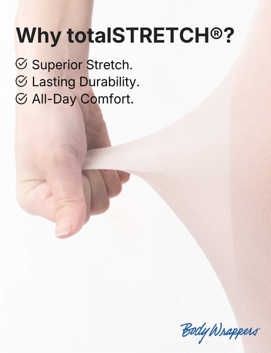 A81 totalSTRETCH Convertible Knit-Waist Tights - Adult