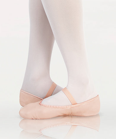 Full Sole Leather Ballet Flat - Theatrical Pink – Body Wrappers