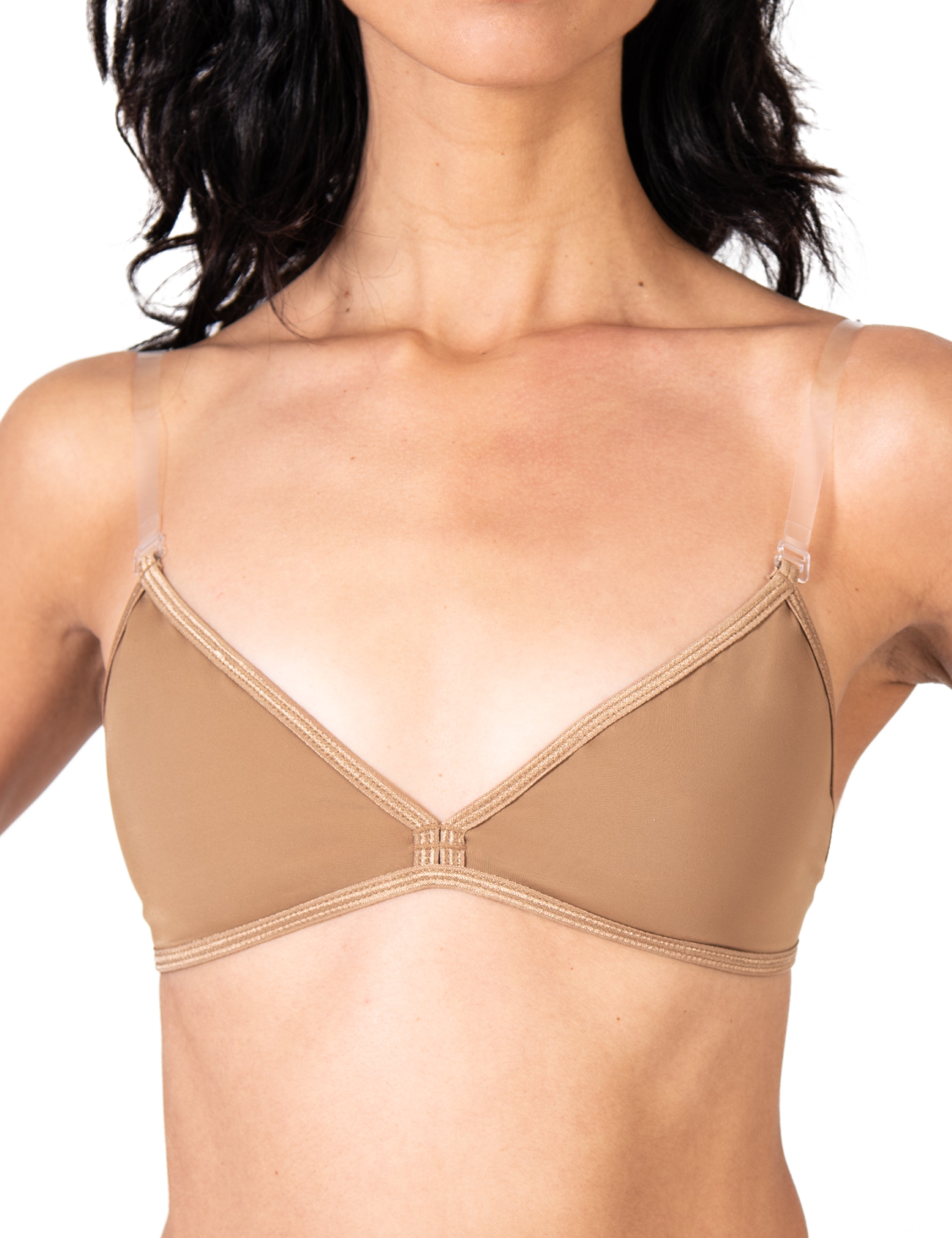 UnderWraps Deep V Convertible Halter-Cami Bra - WOMENS