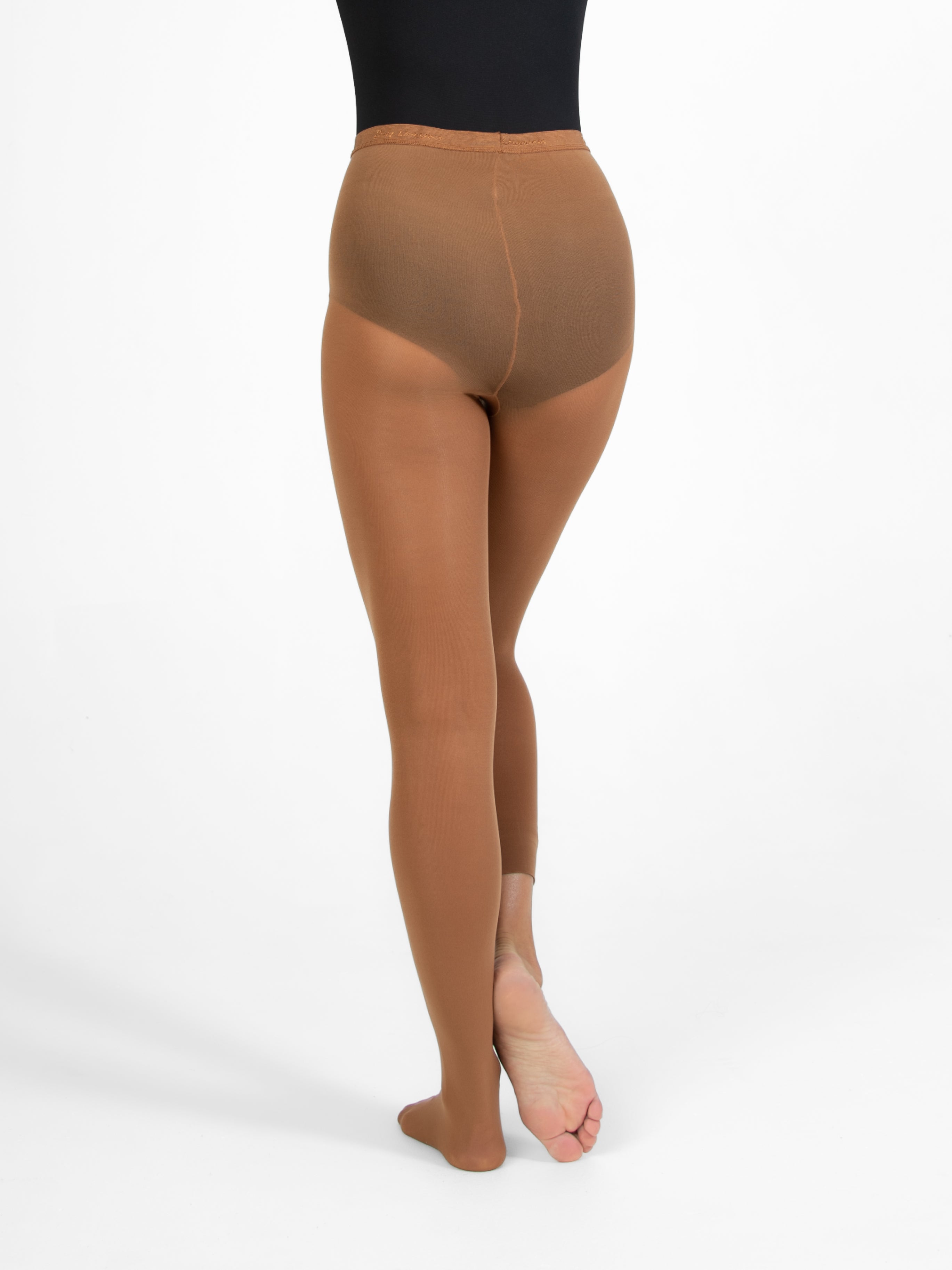 Body Wrappers C33 Girls Total Stretch Footless Tights (Medium/Large - Jazzy  Tan)