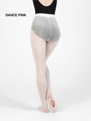 TotalSTRETCH Back Seam Knit Waist Convertible Tights