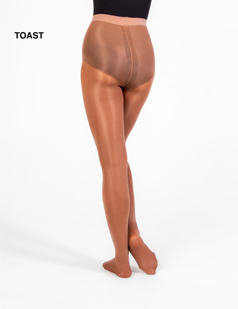 TotalSTRETCH Seamless Shimmer Footed Tights