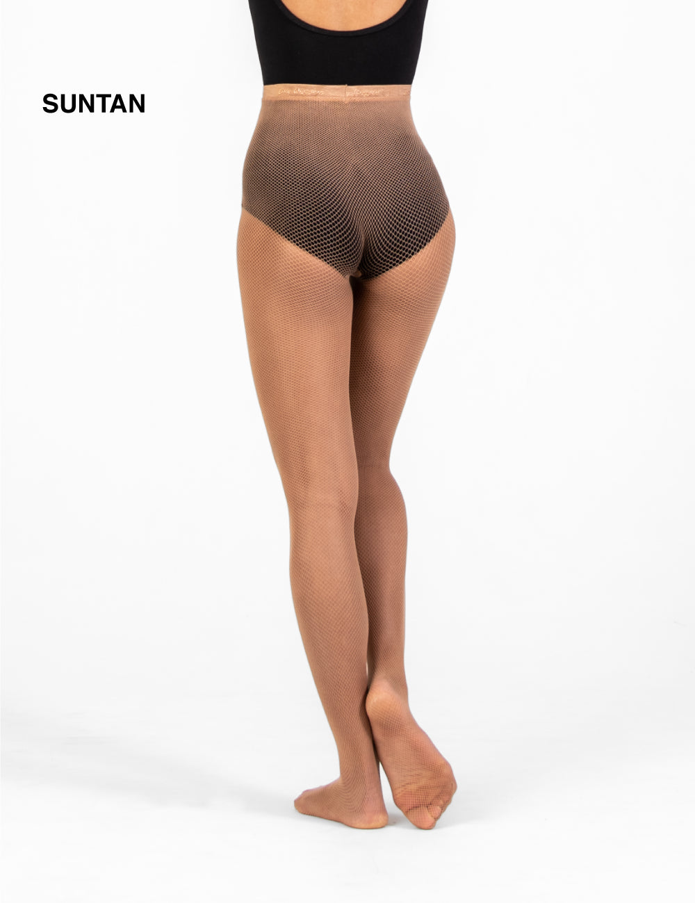 TotalSTRETCH Seamless Regular Fishnet Footed Tights