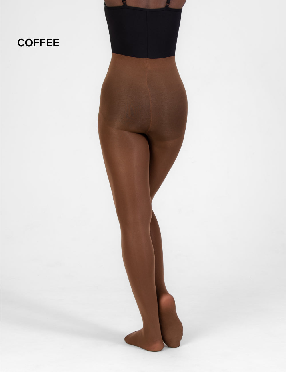 TotalSTRETCH Knit Waist Footed Tights