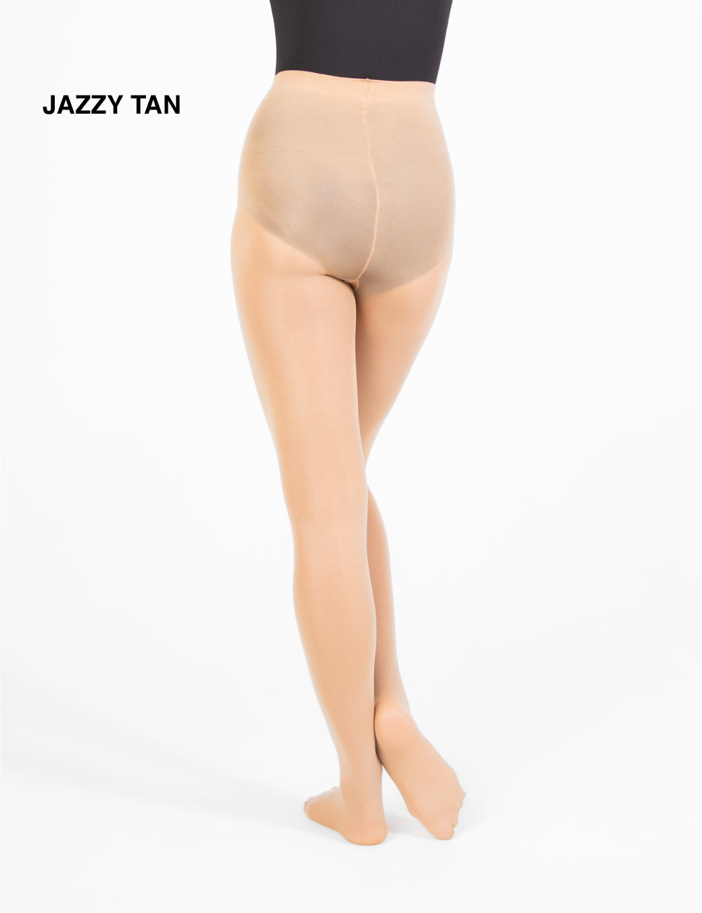 TotalSTRETCH Knit Waist Footed Tights