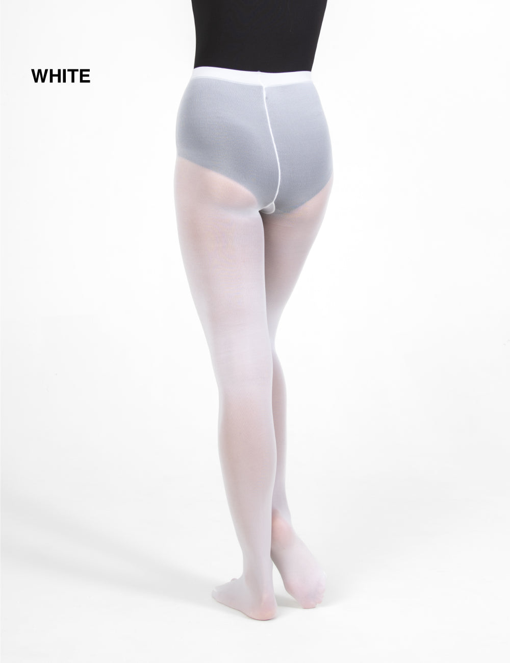 TotalSTRETCH Knit Waist Footed Tights