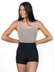 Power Mesh Tank Bodysuit - WOMENS