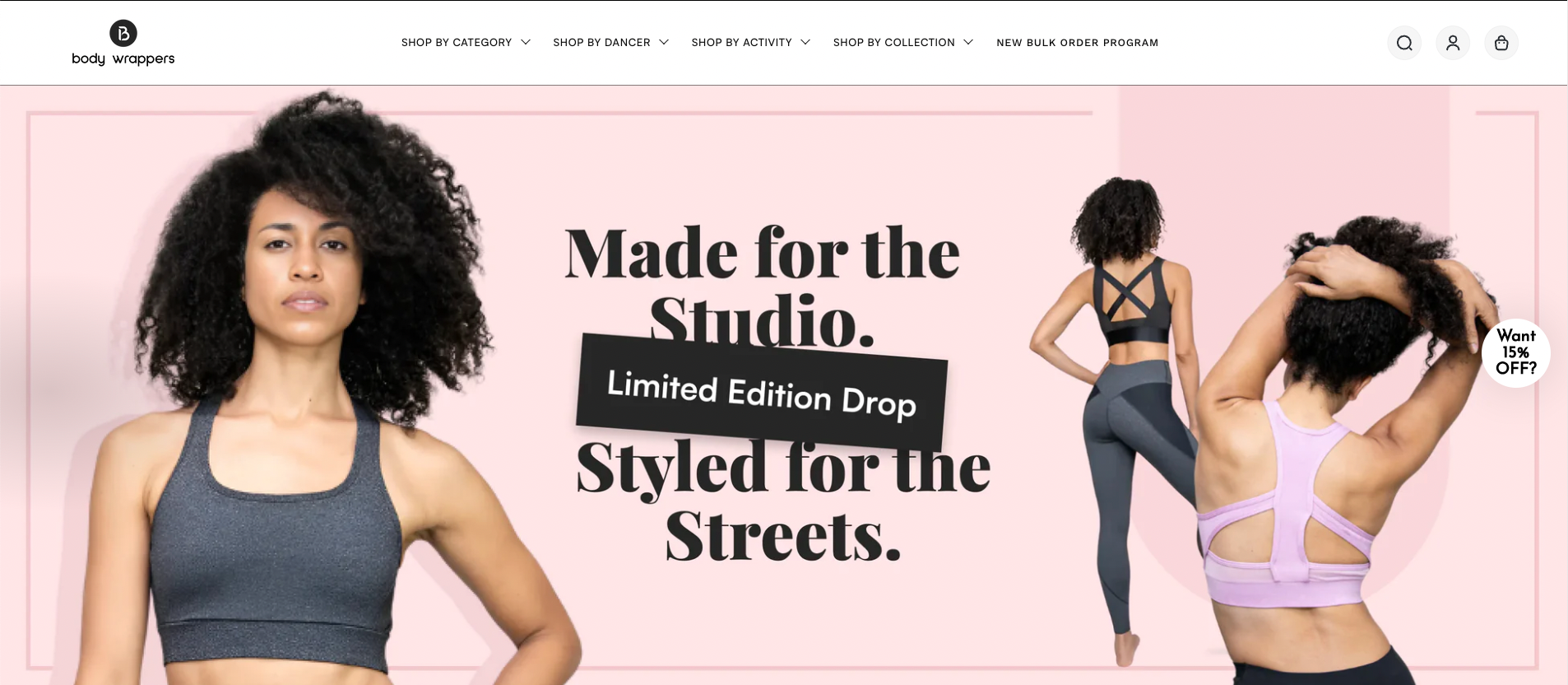 Discover the New Body Wrappers Website – Dancewear Made for You