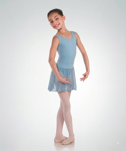 122R Medium-Length Chiffon Skirt - Child