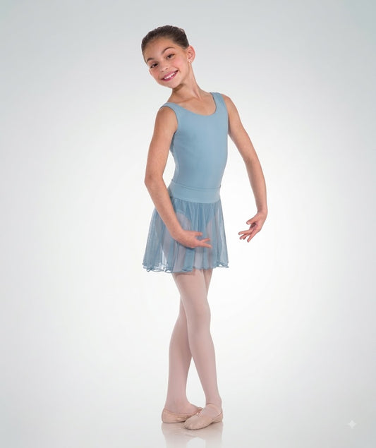 122R Medium-Length Chiffon Skirt - Child
