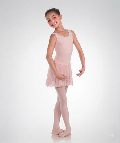 122R Medium-Length Chiffon Skirt - Child