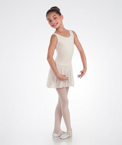 122R Medium-Length Chiffon Skirt - Child