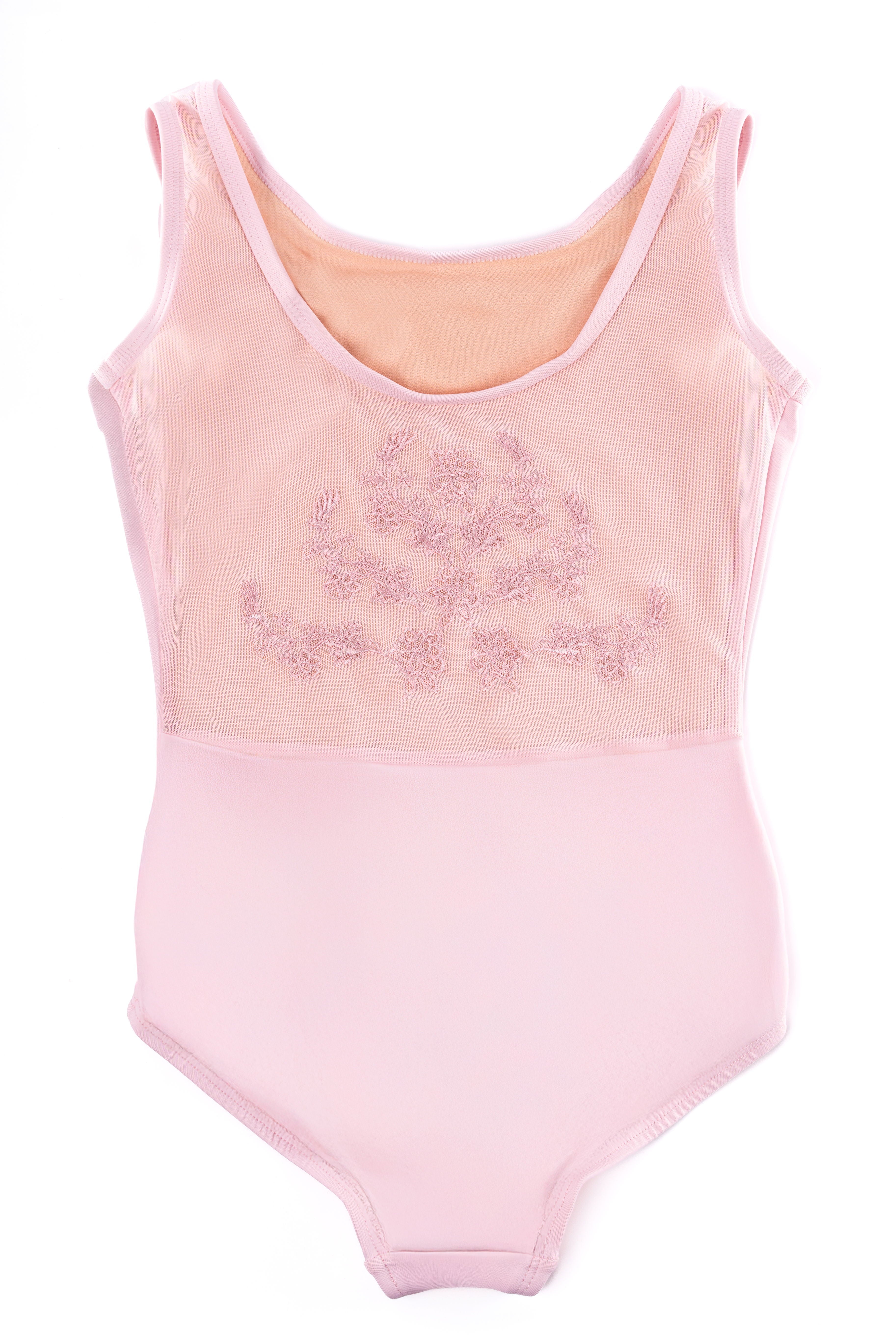 Scoop Neck Tank with Placement Embroidery