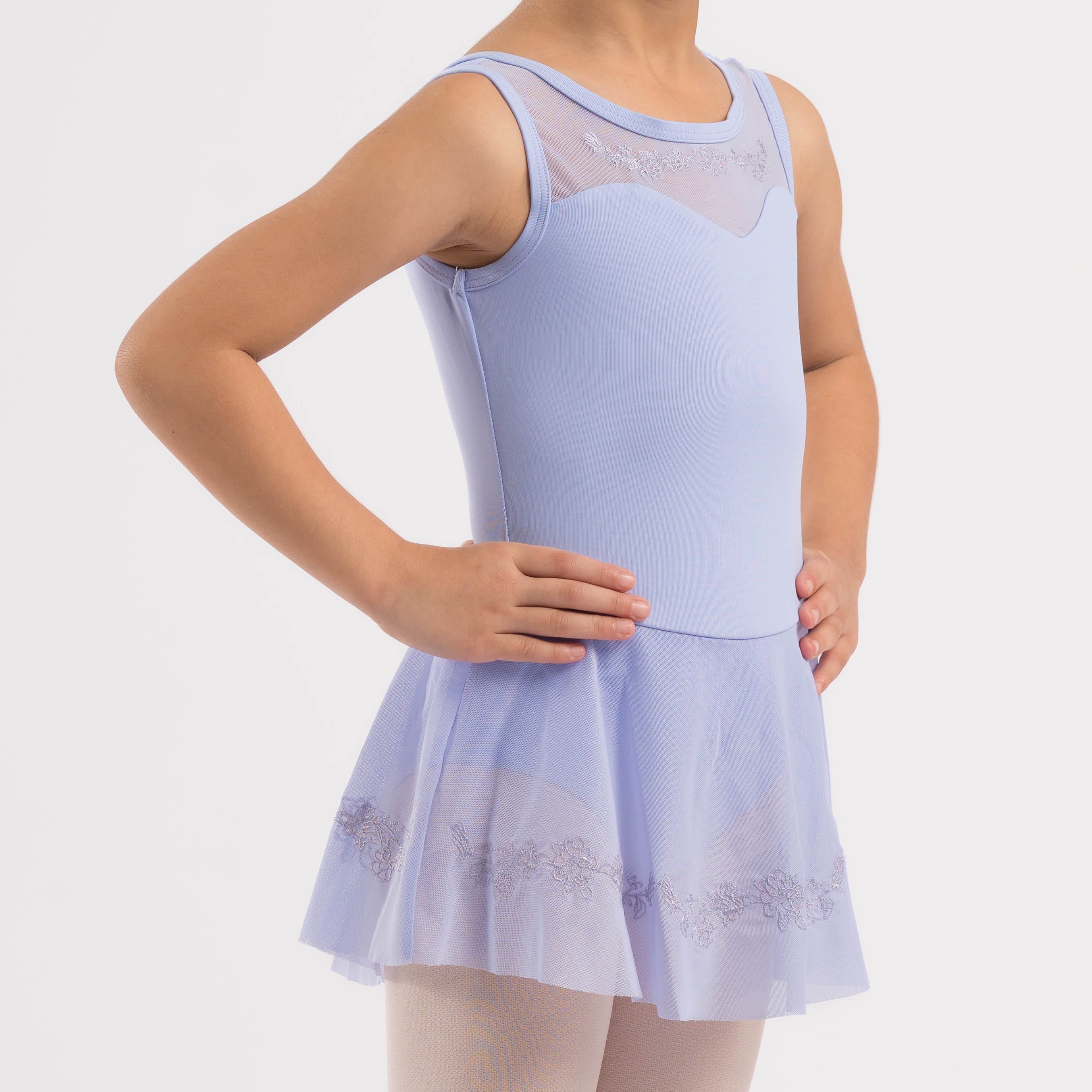 Sweetheart Tank Leo with Placement Embroidery