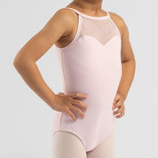 Halter Leo with Placement Embroidery