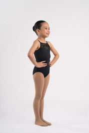 Halter Leo with Placement Embroidery