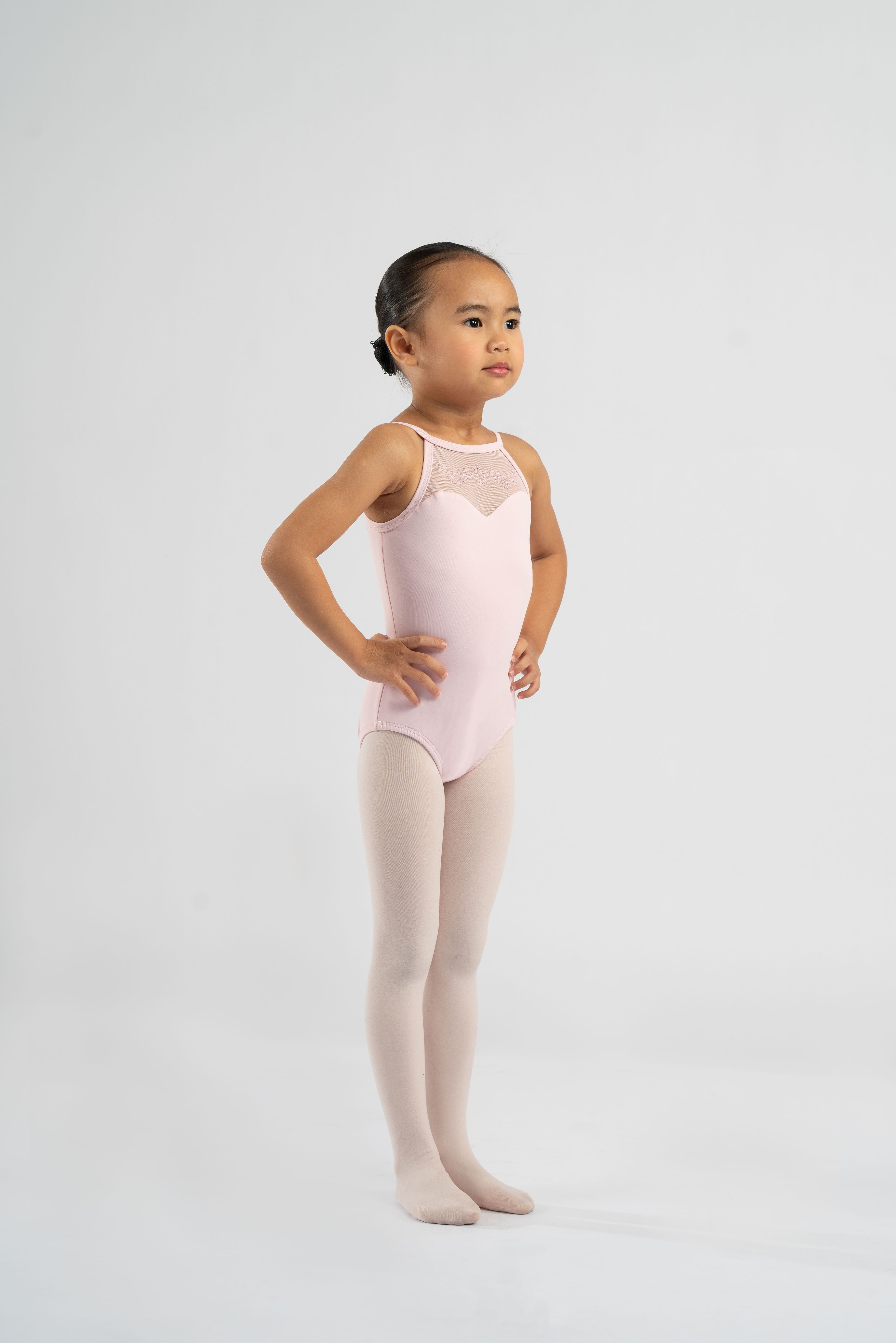 Halter Leo with Placement Embroidery