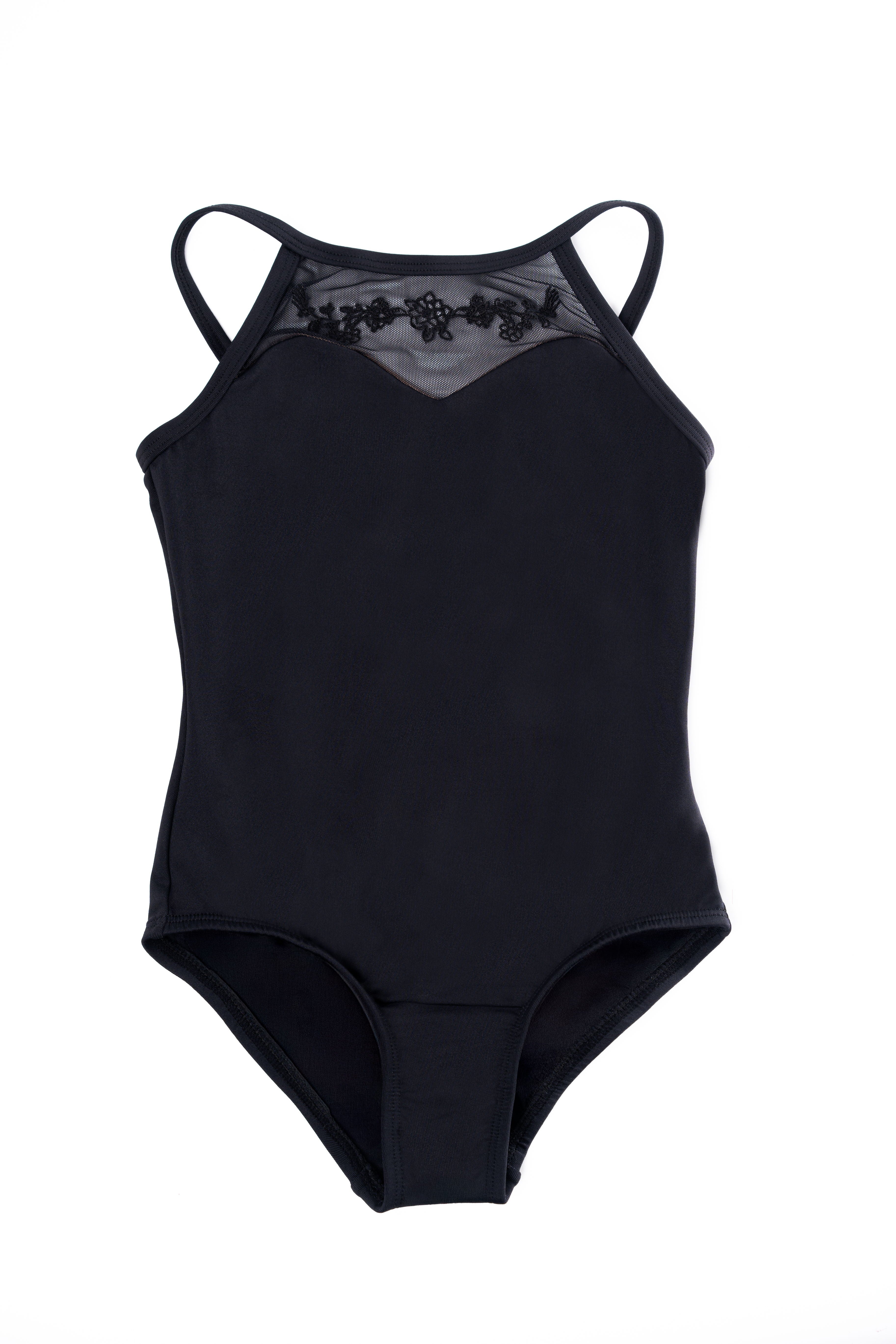 Halter Leo with Placement Embroidery