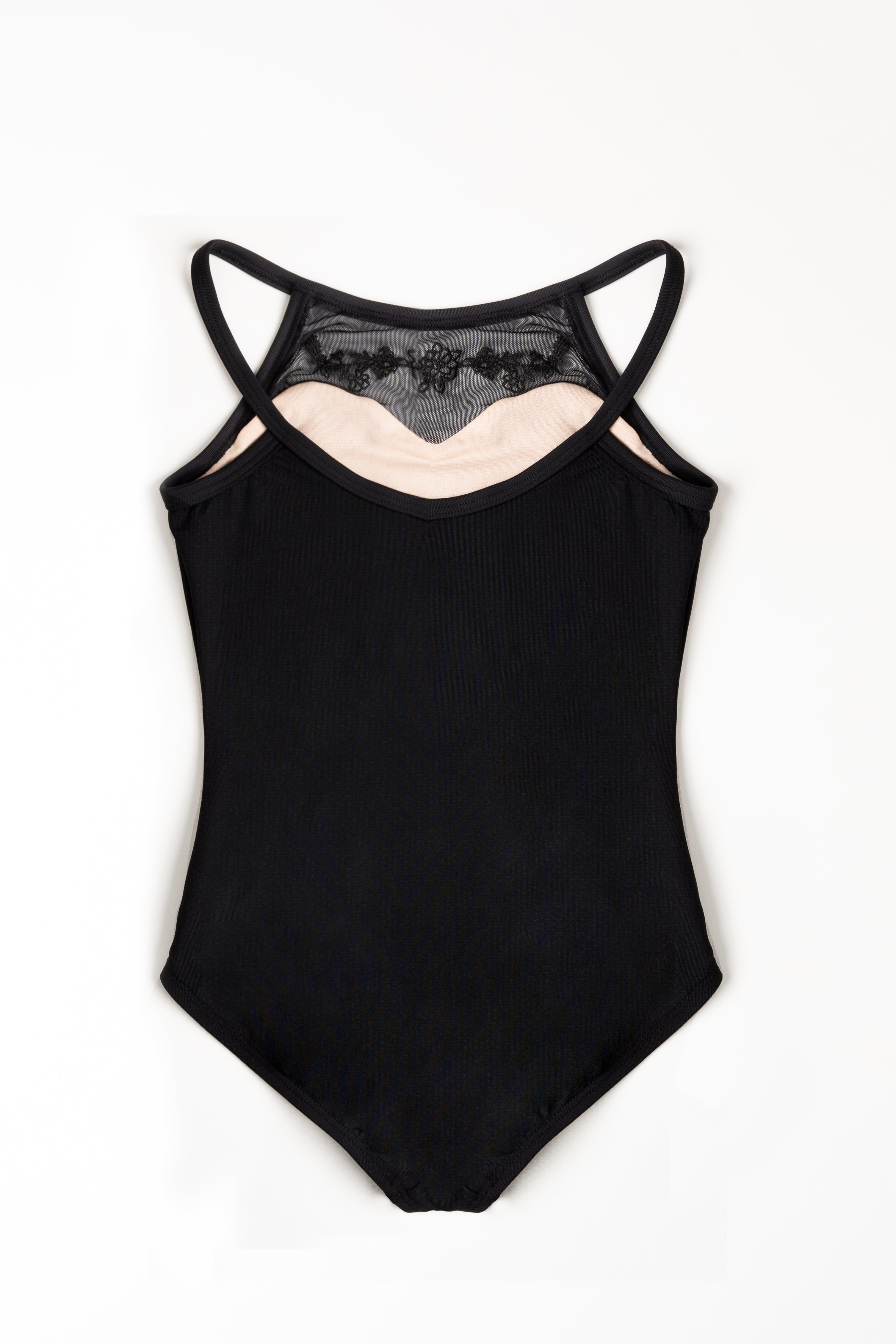 Halter Leo with Placement Embroidery