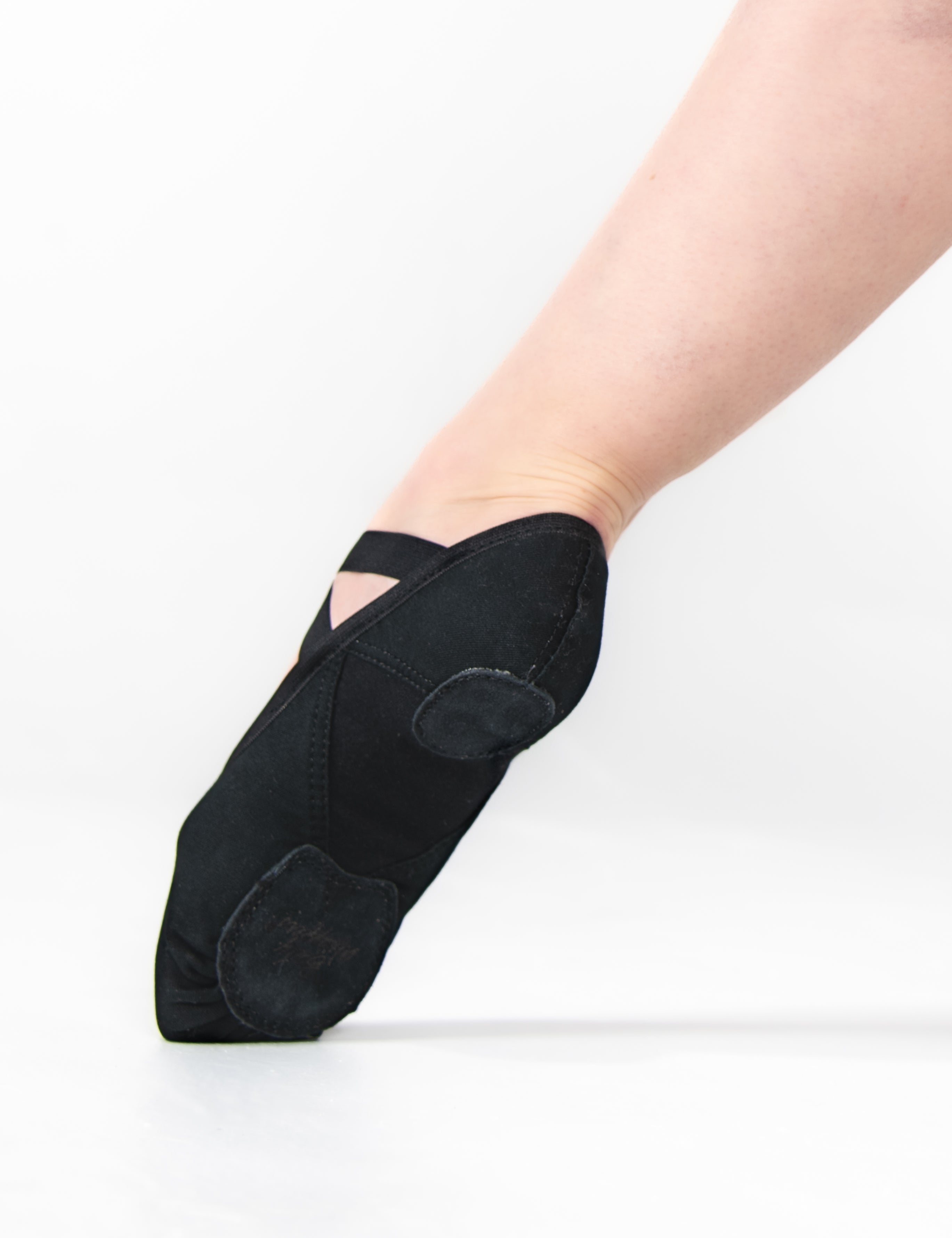250A v1 - 4 Way Stretch Canvas Split Sole Ballet Flat - ADULT