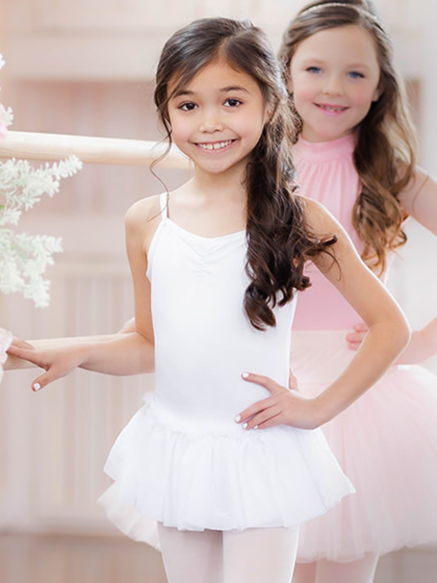 2231 Camisole Tutu Dress with Shirred Front - Child