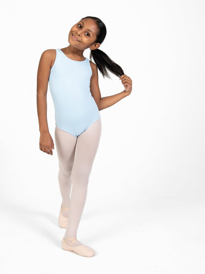 ProWear Tank Leotard - Child - Light Blue, full view
