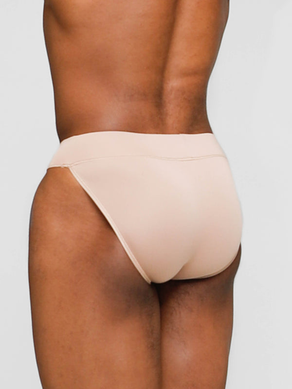 DanceBELT Classics Full Seat - Nude, back view