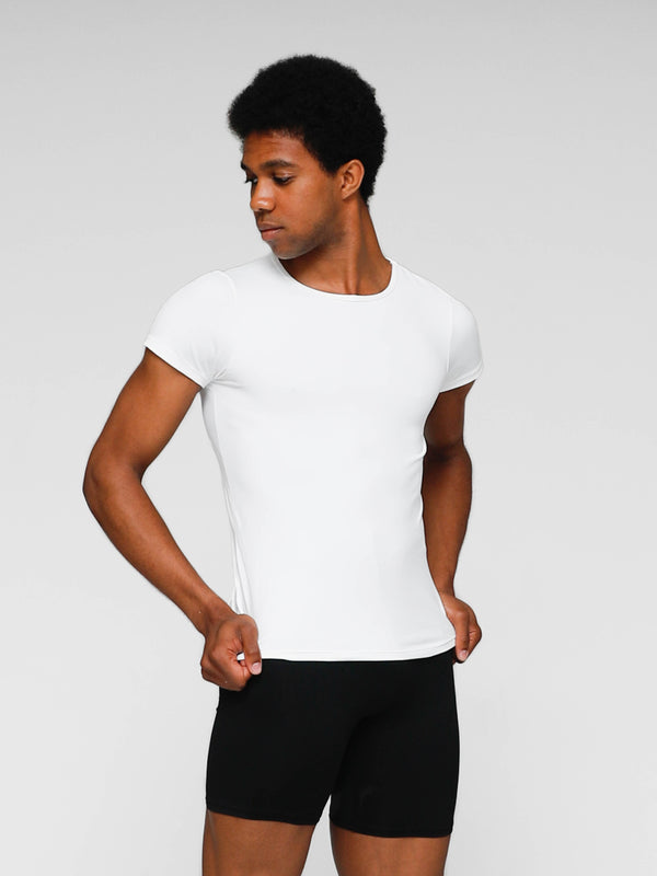 Short Sleeve Shirt Boys - White, full view