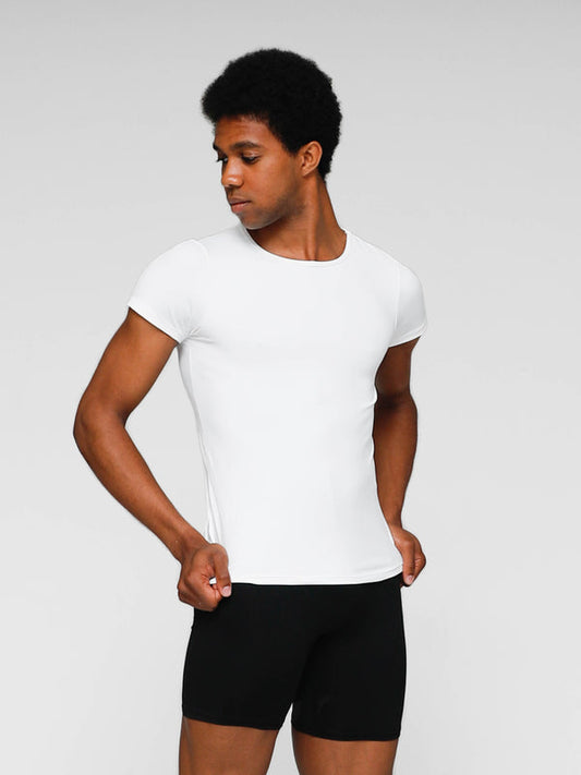 Short Sleeve Shirt Boys - White, full view