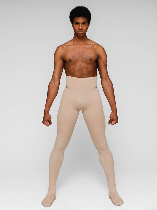 Convertible Dance Tights - Mens - Nude, full view
