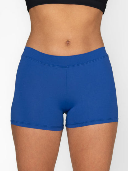 ProWear Wide Waist Boy-Cut Short - Child - Dark Royal, front view