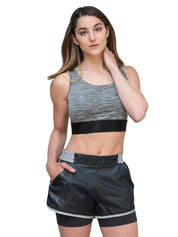 Lightweight Ripstop Double Short with Reflective Trim