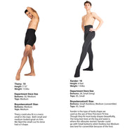 Precision Fit Convertible Ballet Tights - MENS - FINAL SALE