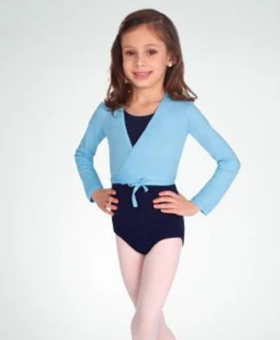 Long Sleeve Wrap Sweater - Child