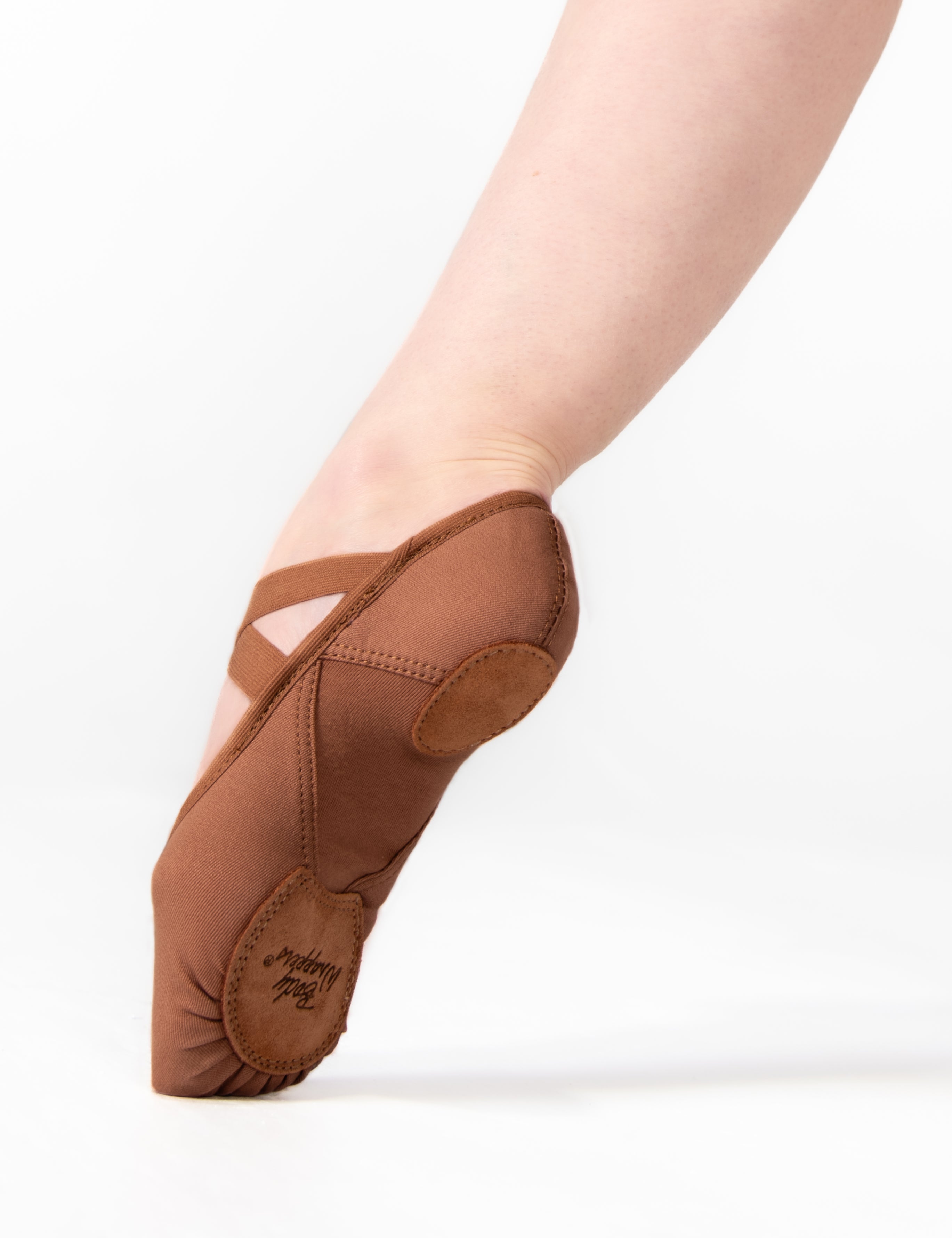 250A v1 - 4 Way Stretch Canvas Split Sole Ballet Flat - ADULT