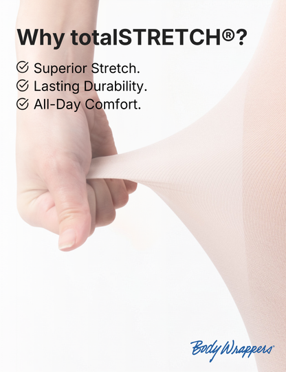 C81 totalSTRETCH Convertible Knit-Waist Tights - Child