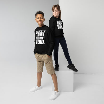 Classically Trained, Naturally Weird™ Sweatshirt - YOUTH