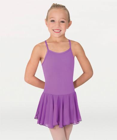 Camisole Ballet Leotard with Chiffon Skirt - GIRLS