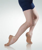 Low Profile Canvas Split Sole Jazz Shoe - BLACK