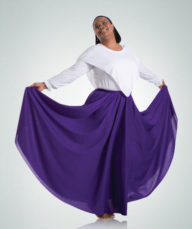 Long Praise Dance Skirt - WOMENS