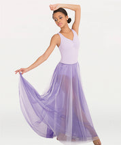 Long Full Chiffon Skirt