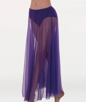 Long Full Chiffon Skirt