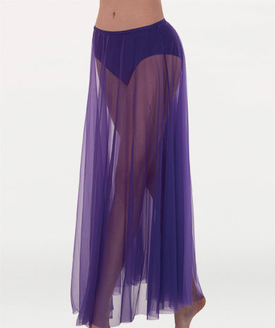 Long Full Chiffon Skirt