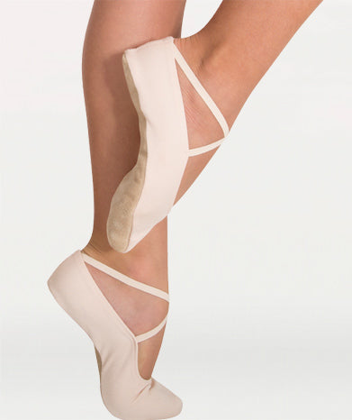 Suede Sole Gymnastics Shoes - PEACH