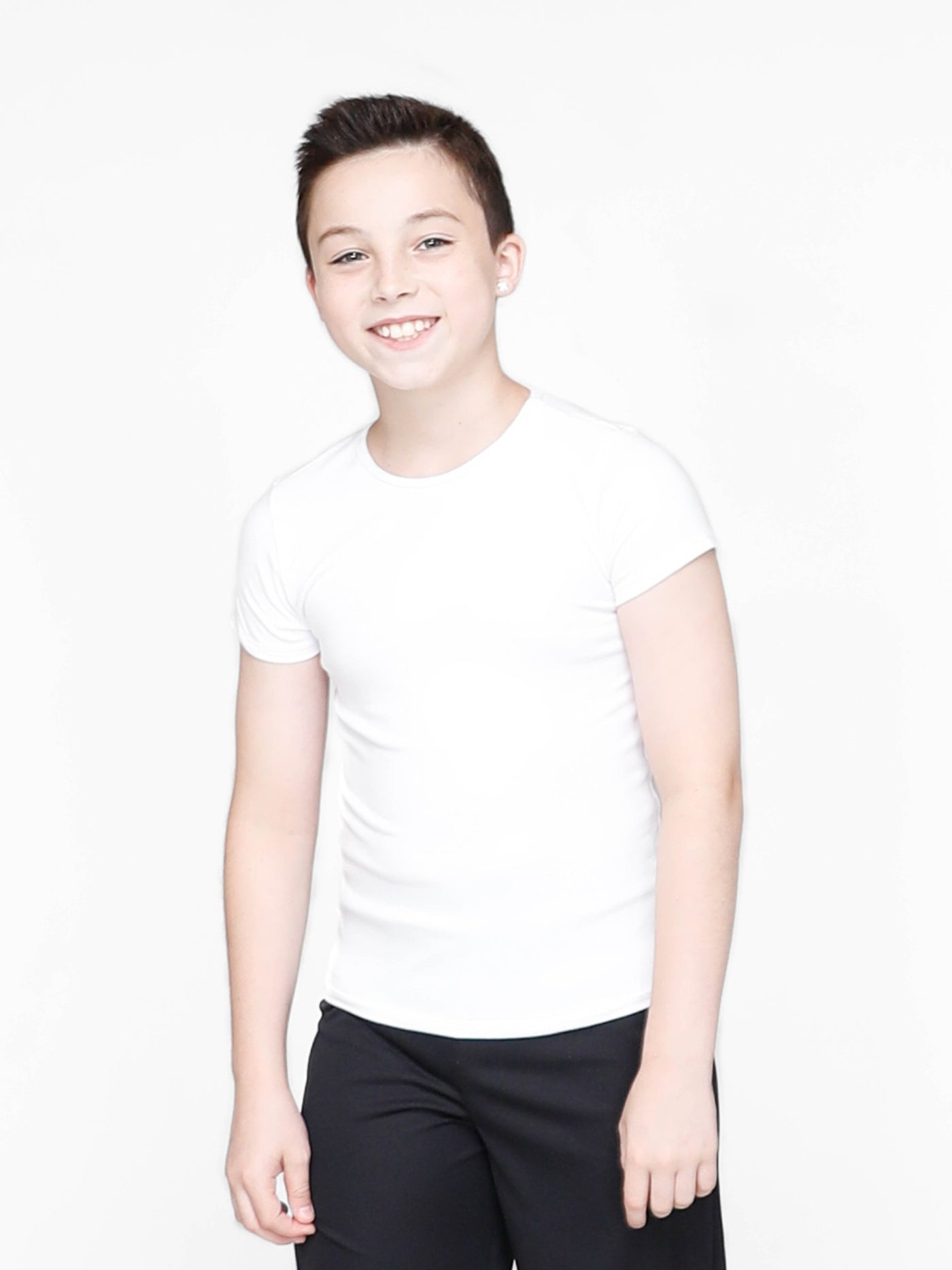Cotton Short Sleeved Fitted Shirt - BOYS