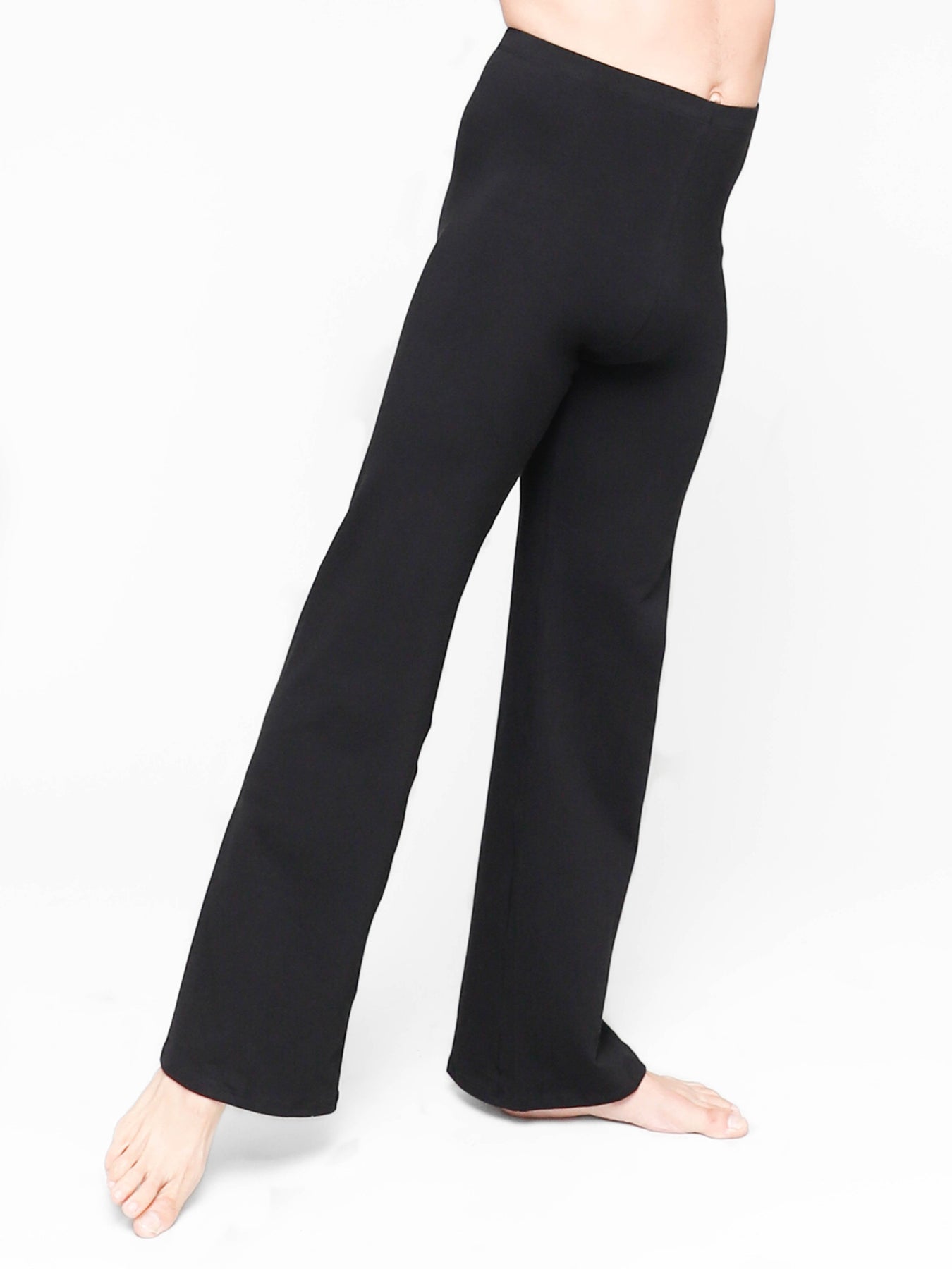 Eurotard BLACK BOOTCUT JAZZ PANTS Ladies sizes DANCE 44555 microfiber  Tactel