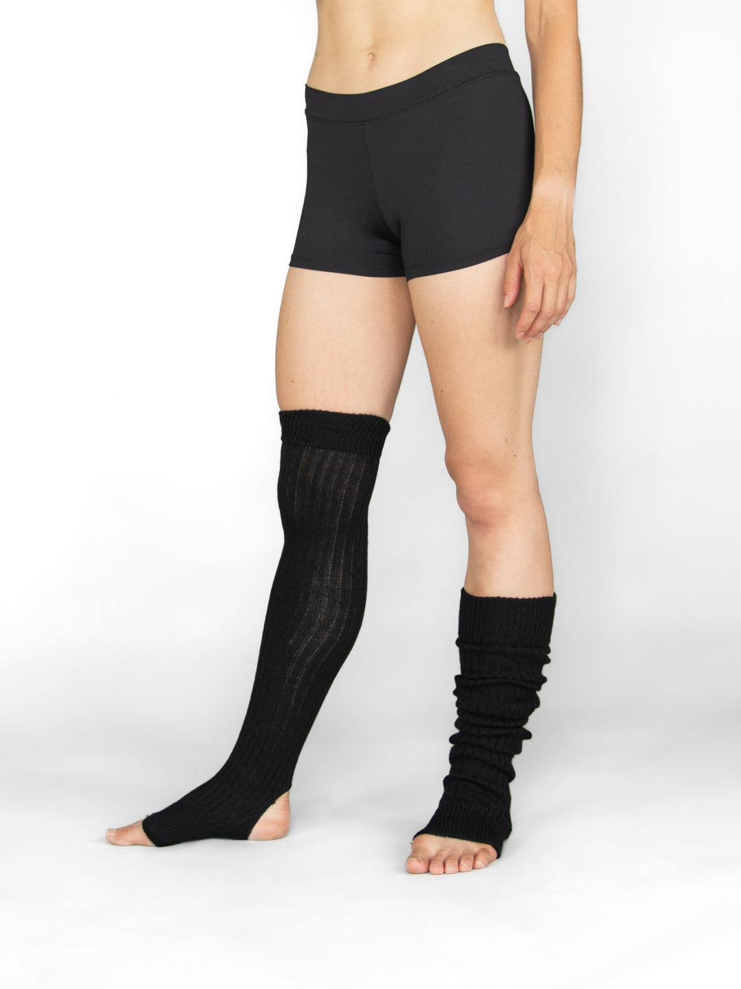 Short Stirrup Leg Warmers