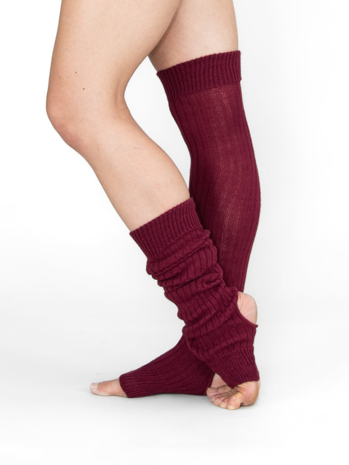 Short Stirrup Leg Warmers