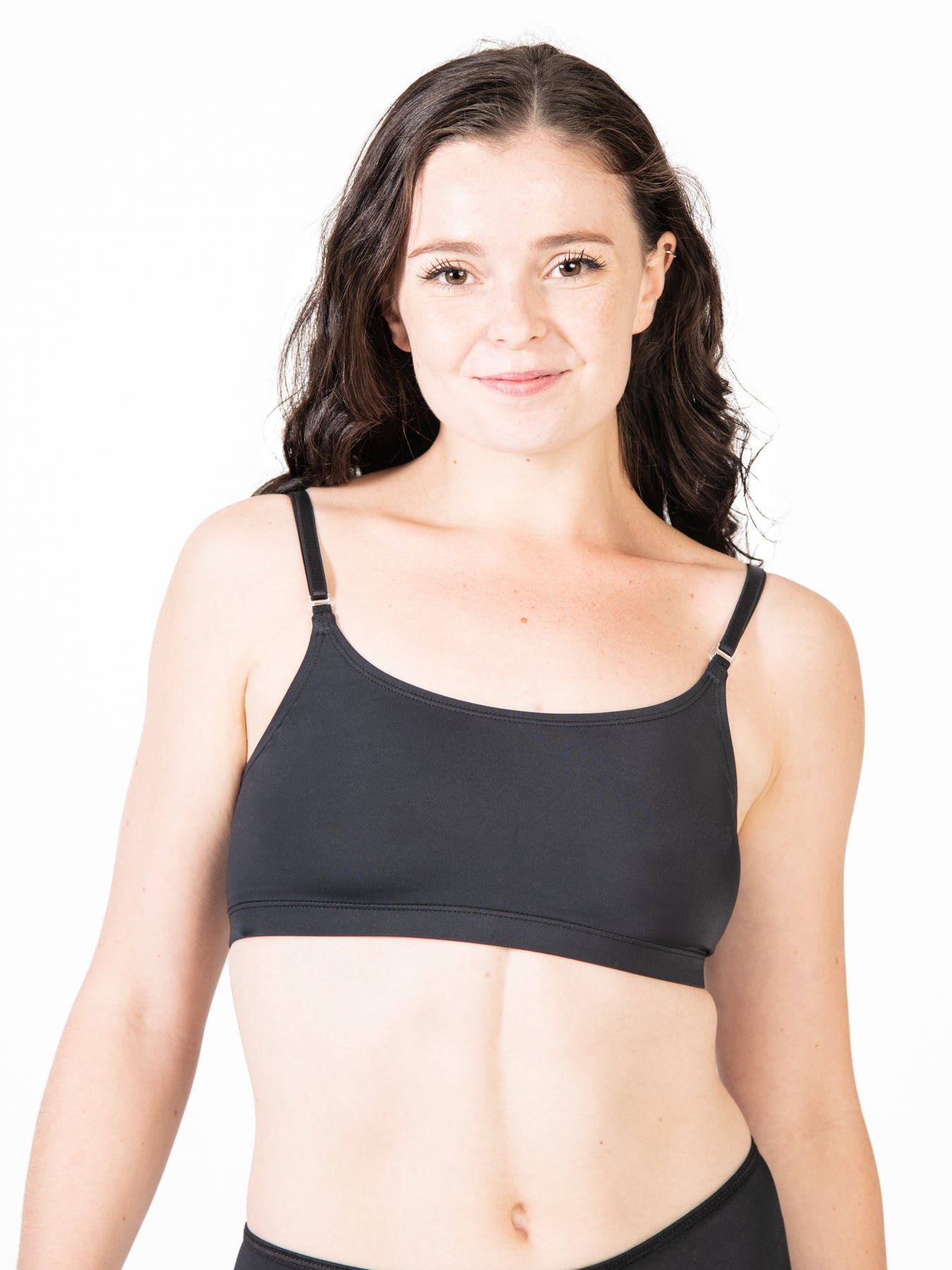 Body Wrappers Deep V-Neck Bra 291 XSM NUD - Applause Dancewear and Designs
