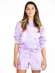 Tie Dye Drop Shoulder Sweatshirt